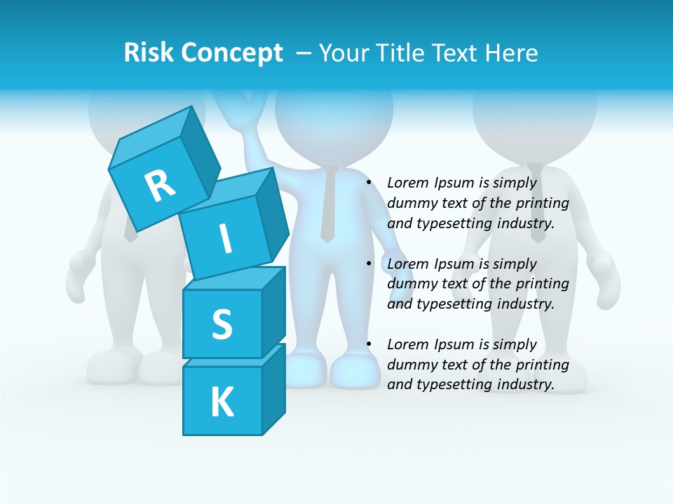 Businessman Chatting Person PowerPoint Template