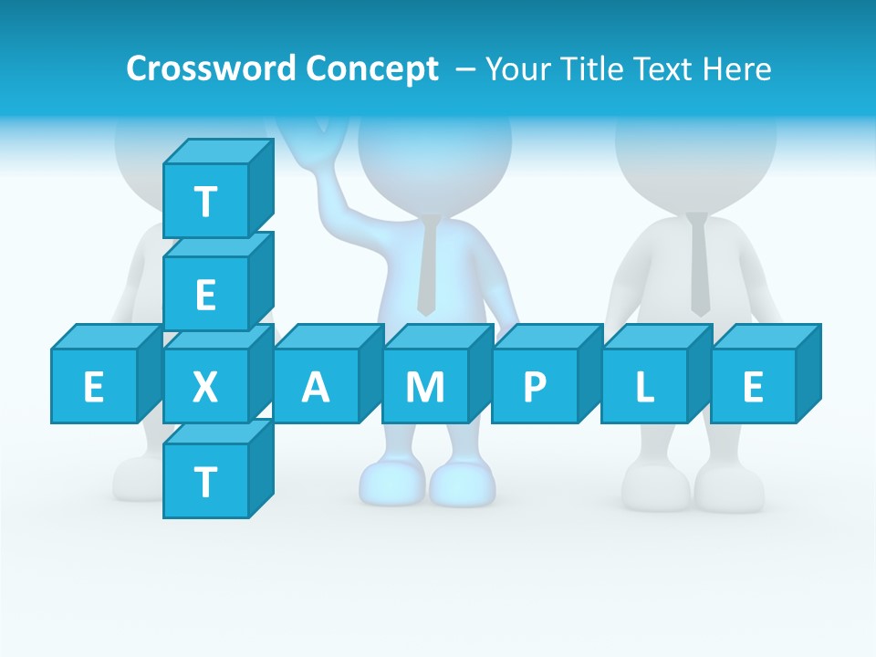 Businessman Chatting Person PowerPoint Template