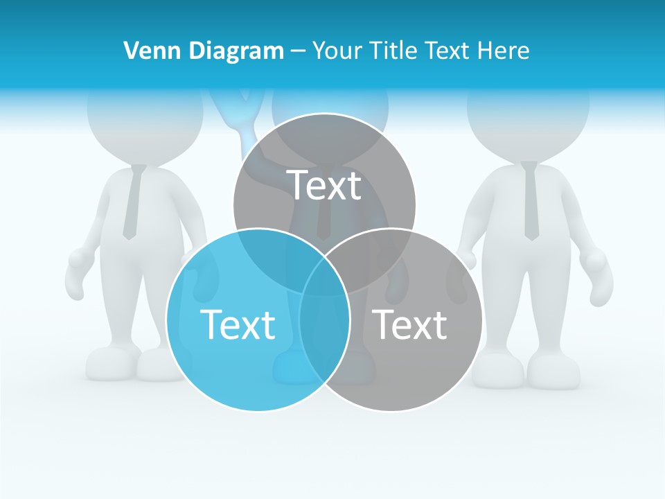 Businessman Chatting Person PowerPoint Template
