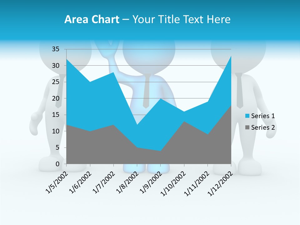 Businessman Chatting Person PowerPoint Template