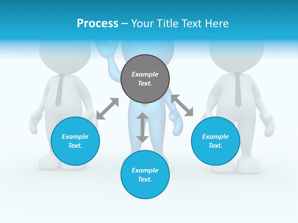Businessman Chatting Person PowerPoint Template