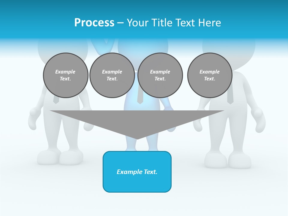 Businessman Chatting Person PowerPoint Template