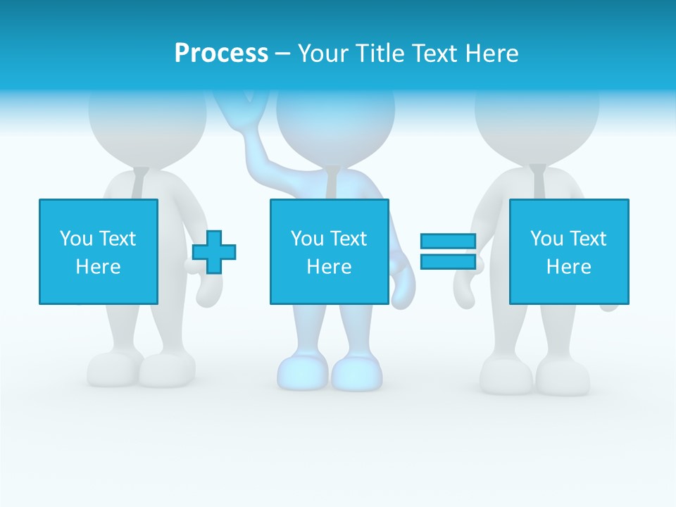 Businessman Chatting Person PowerPoint Template