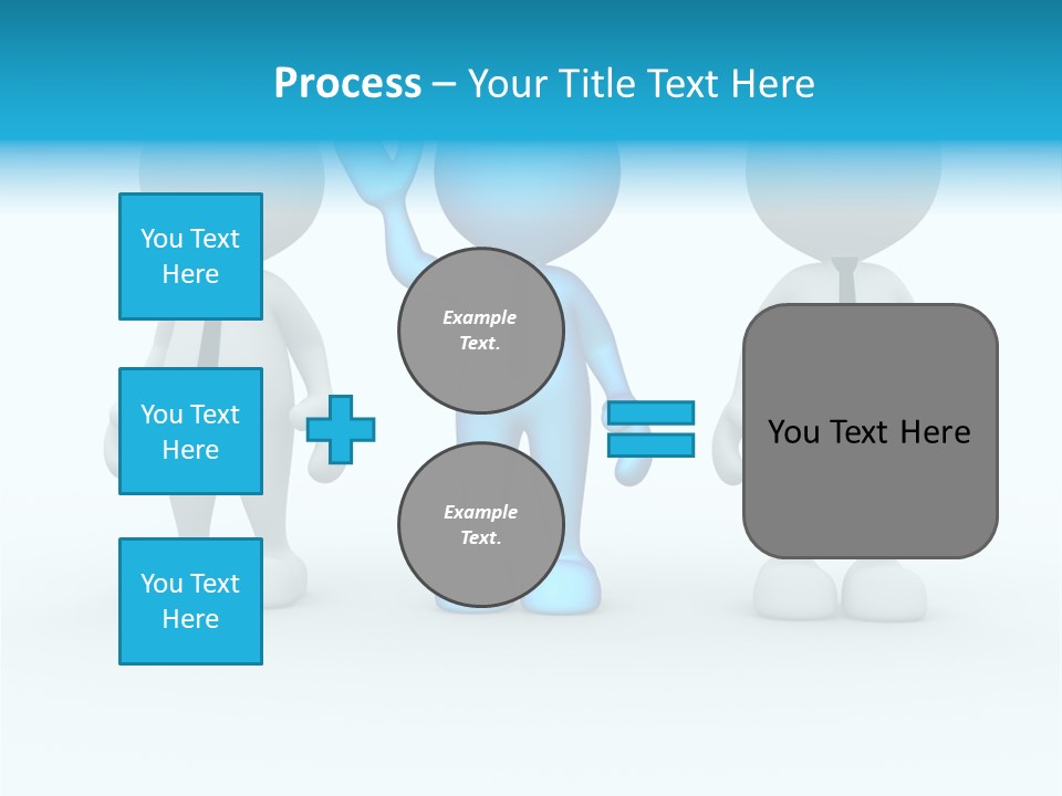 Businessman Chatting Person PowerPoint Template