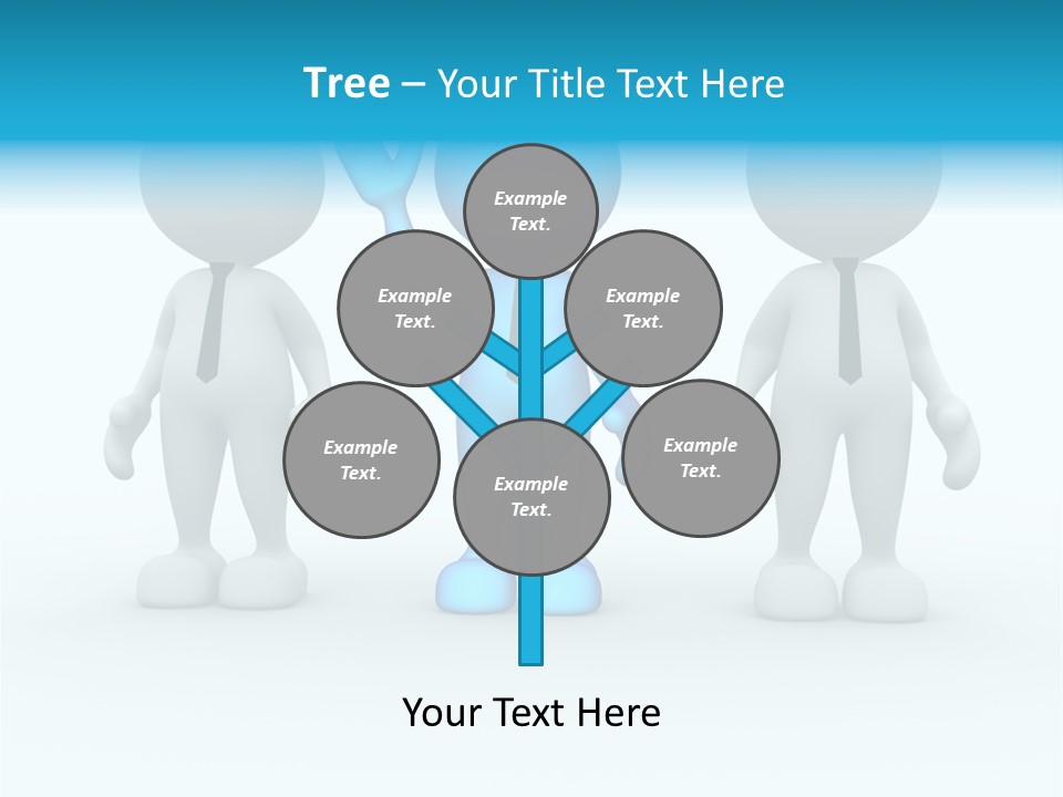 Businessman Chatting Person PowerPoint Template