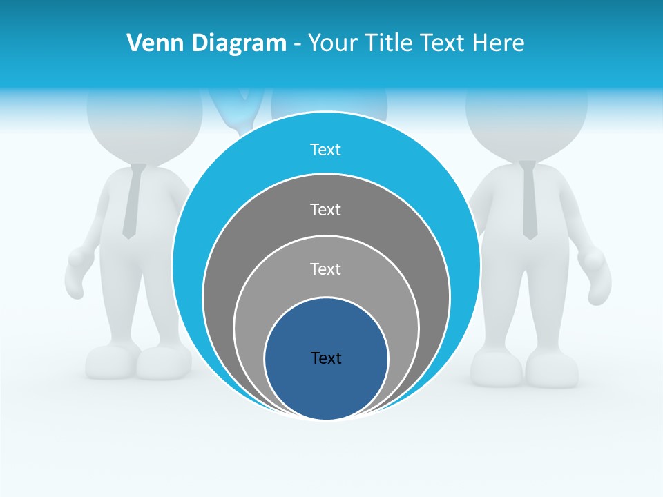 Businessman Chatting Person PowerPoint Template