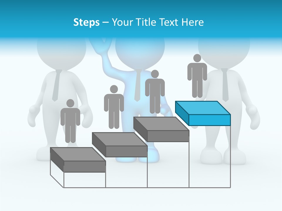 Businessman Chatting Person PowerPoint Template