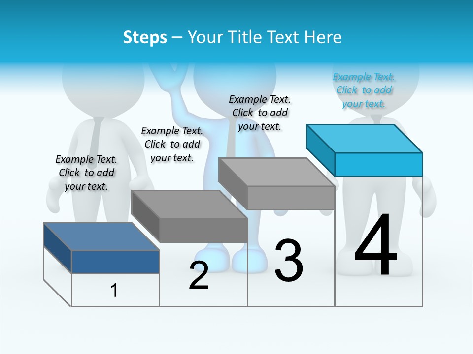 Businessman Chatting Person PowerPoint Template
