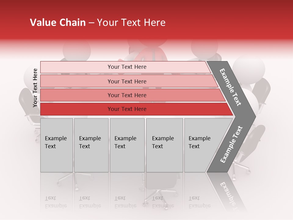 Chairs Puppets Person PowerPoint Template