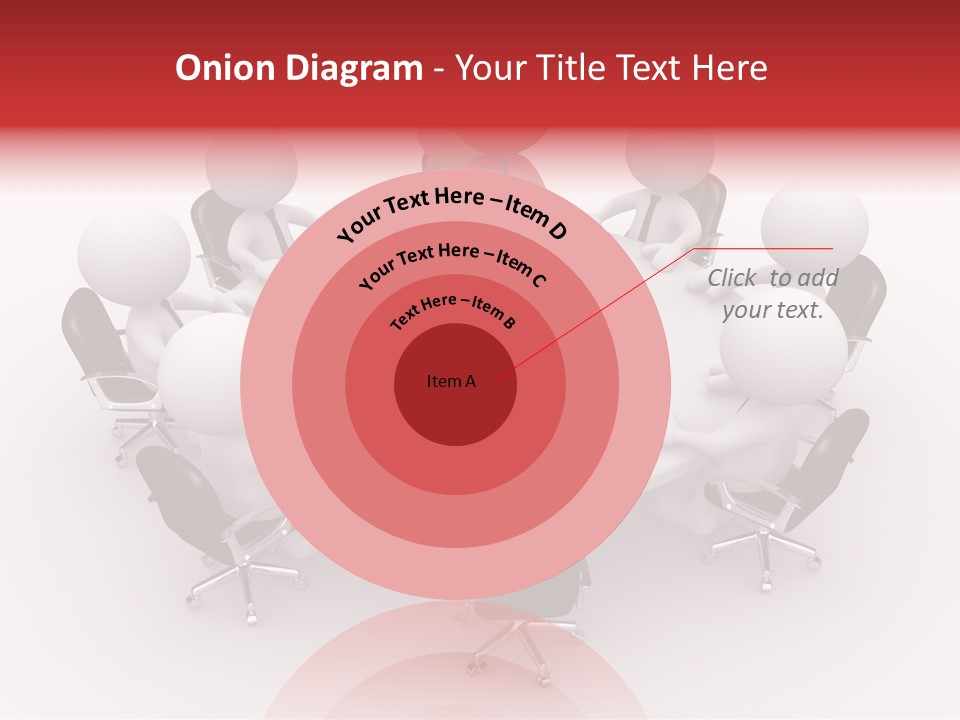 Chairs Puppets Person PowerPoint Template