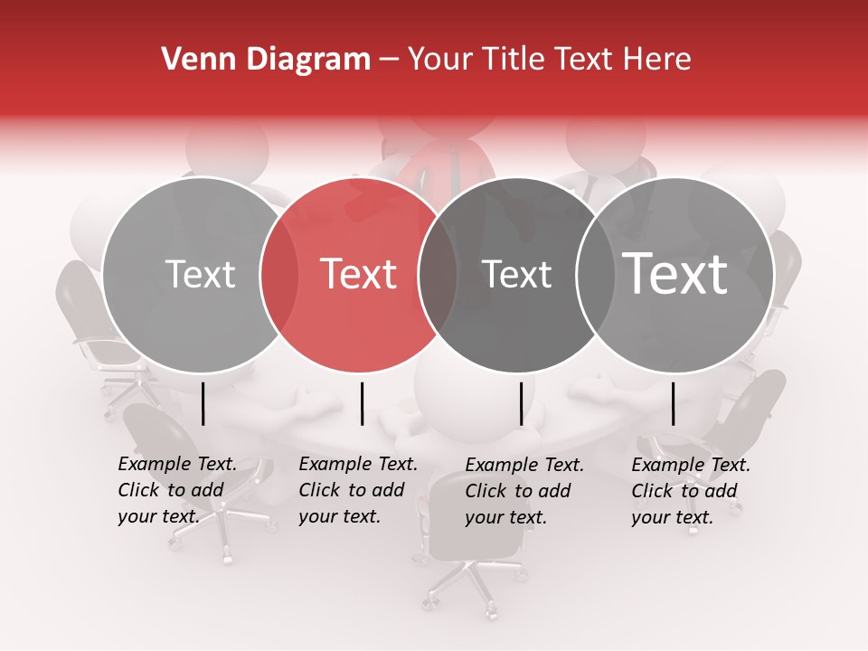 Chairs Puppets Person PowerPoint Template