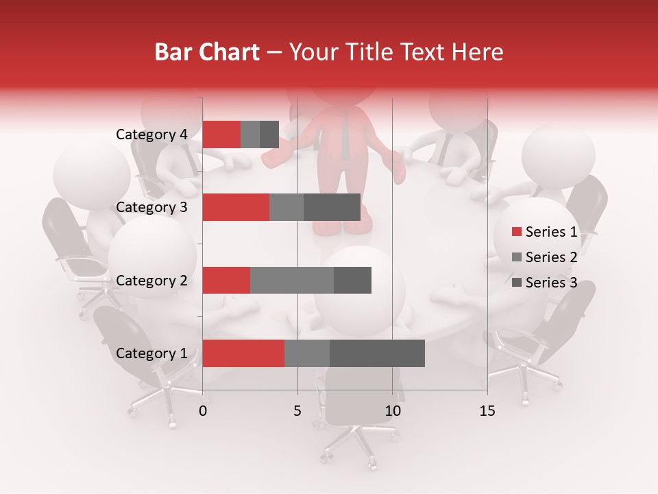 Chairs Puppets Person PowerPoint Template