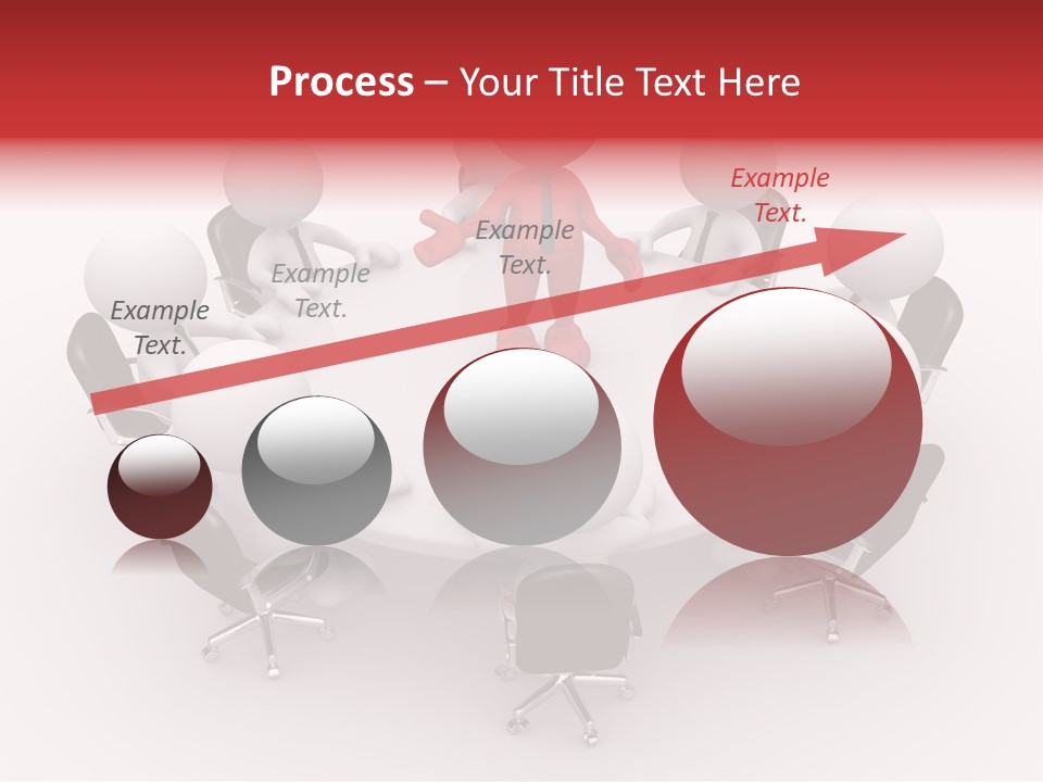 Chairs Puppets Person PowerPoint Template