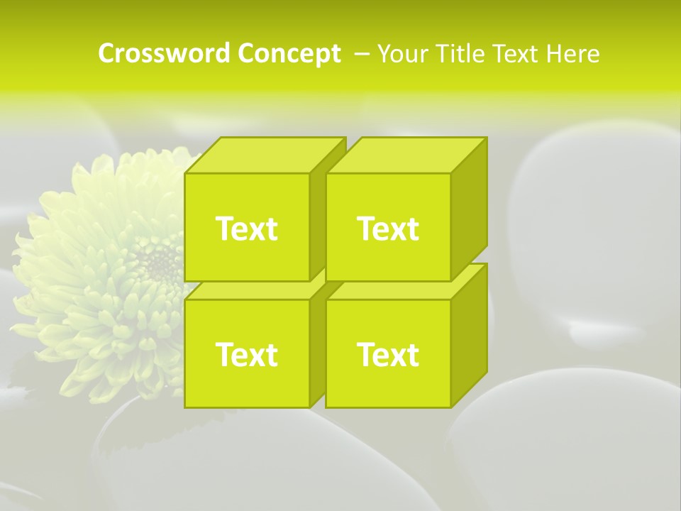 Tranquil Contrast Abstract PowerPoint Template