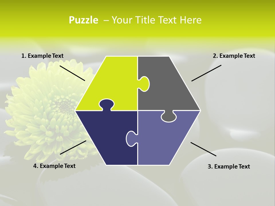 Tranquil Contrast Abstract PowerPoint Template