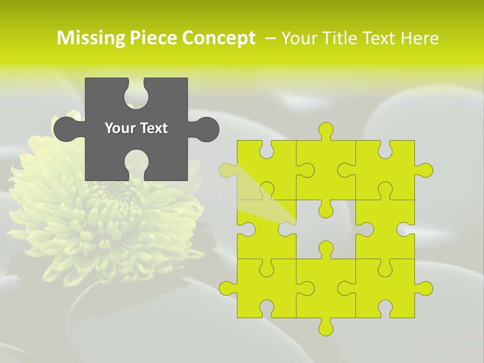 Tranquil Contrast Abstract PowerPoint Template