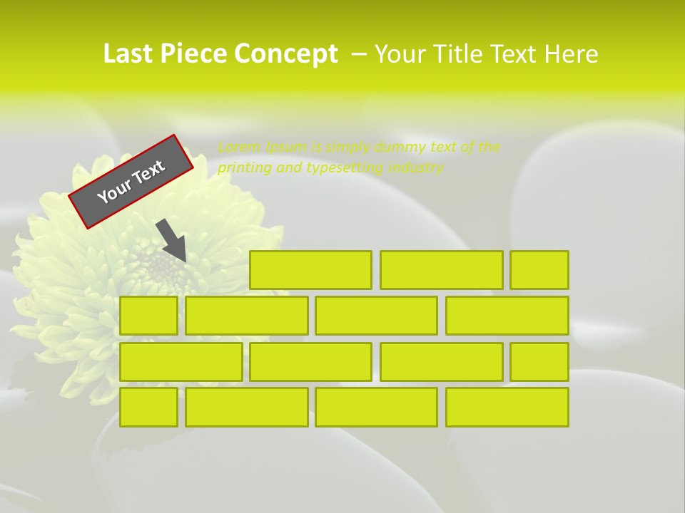 Tranquil Contrast Abstract PowerPoint Template