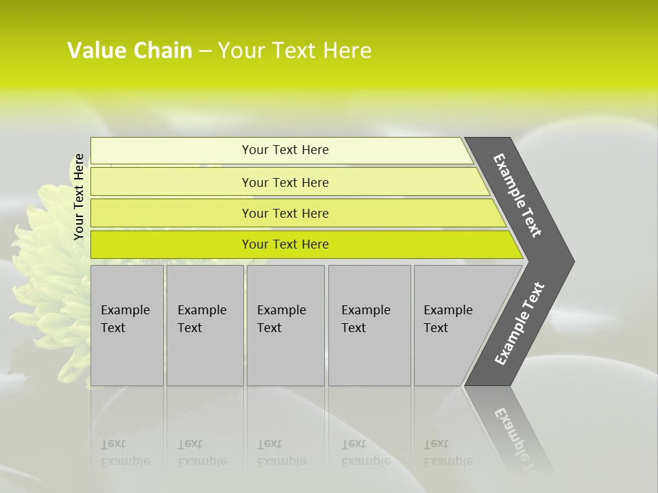 Tranquil Contrast Abstract PowerPoint Template