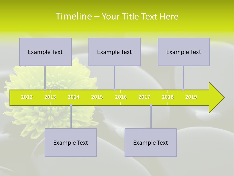 Tranquil Contrast Abstract PowerPoint Template