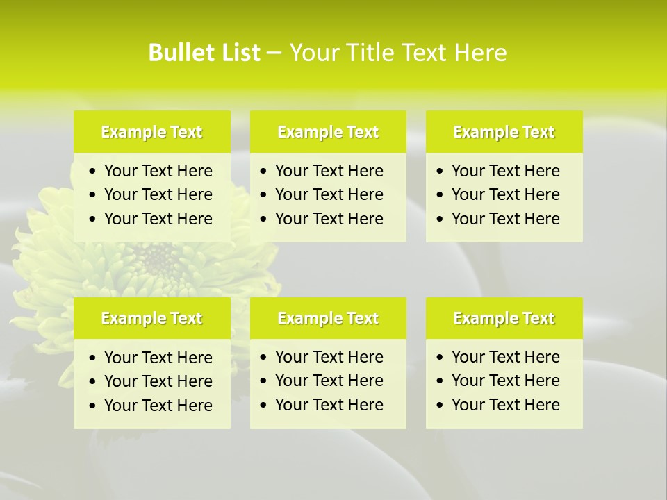 Tranquil Contrast Abstract PowerPoint Template