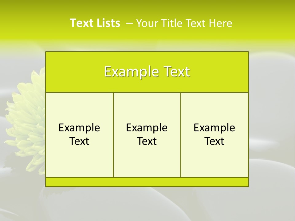 Tranquil Contrast Abstract PowerPoint Template
