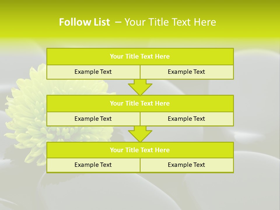 Tranquil Contrast Abstract PowerPoint Template