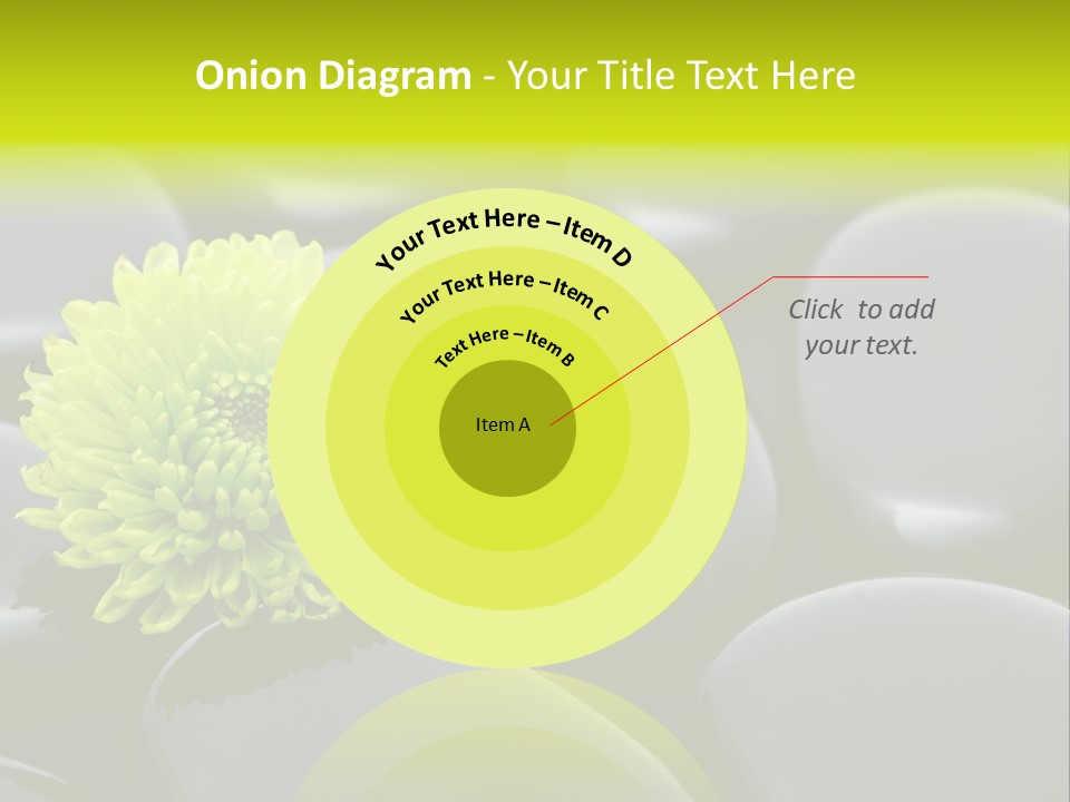 Tranquil Contrast Abstract PowerPoint Template