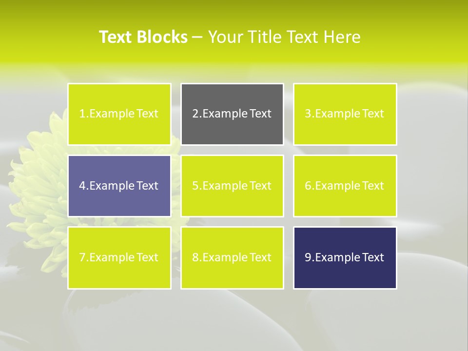 Tranquil Contrast Abstract PowerPoint Template
