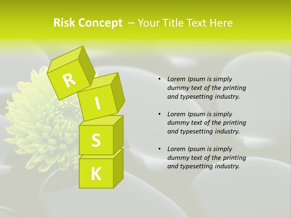 Tranquil Contrast Abstract PowerPoint Template