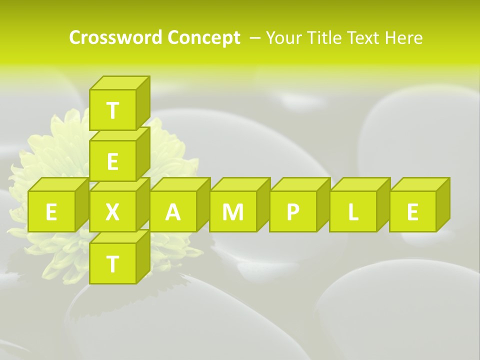Tranquil Contrast Abstract PowerPoint Template