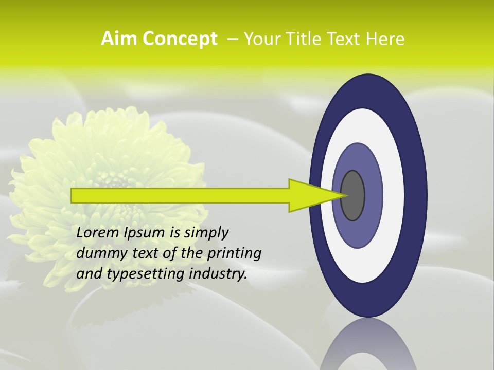 Tranquil Contrast Abstract PowerPoint Template