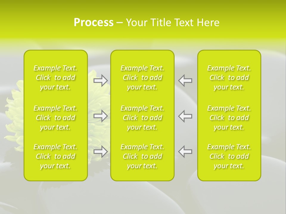 Tranquil Contrast Abstract PowerPoint Template