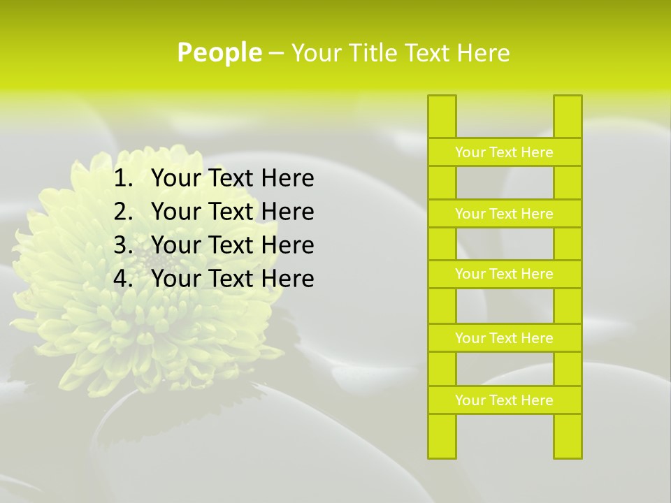 Tranquil Contrast Abstract PowerPoint Template