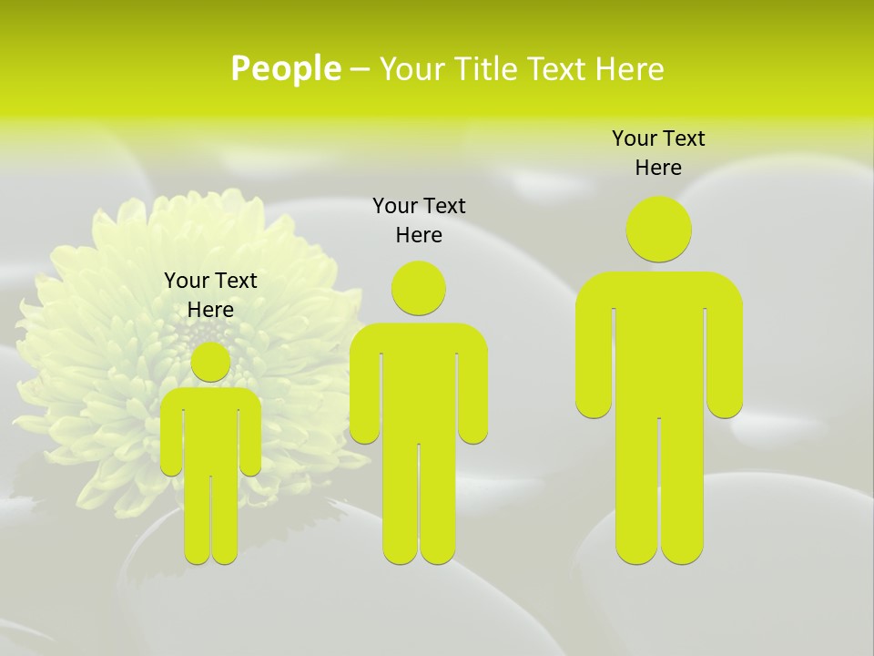 Tranquil Contrast Abstract PowerPoint Template