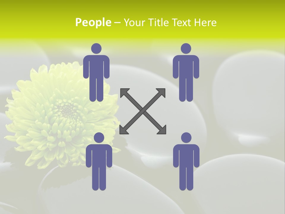 Tranquil Contrast Abstract PowerPoint Template