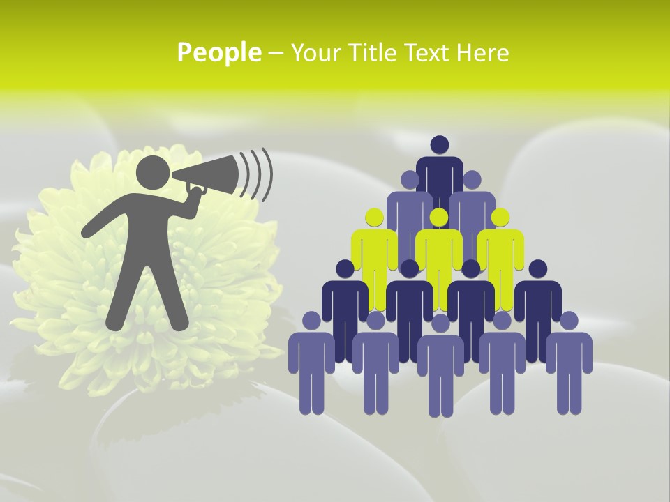 Tranquil Contrast Abstract PowerPoint Template