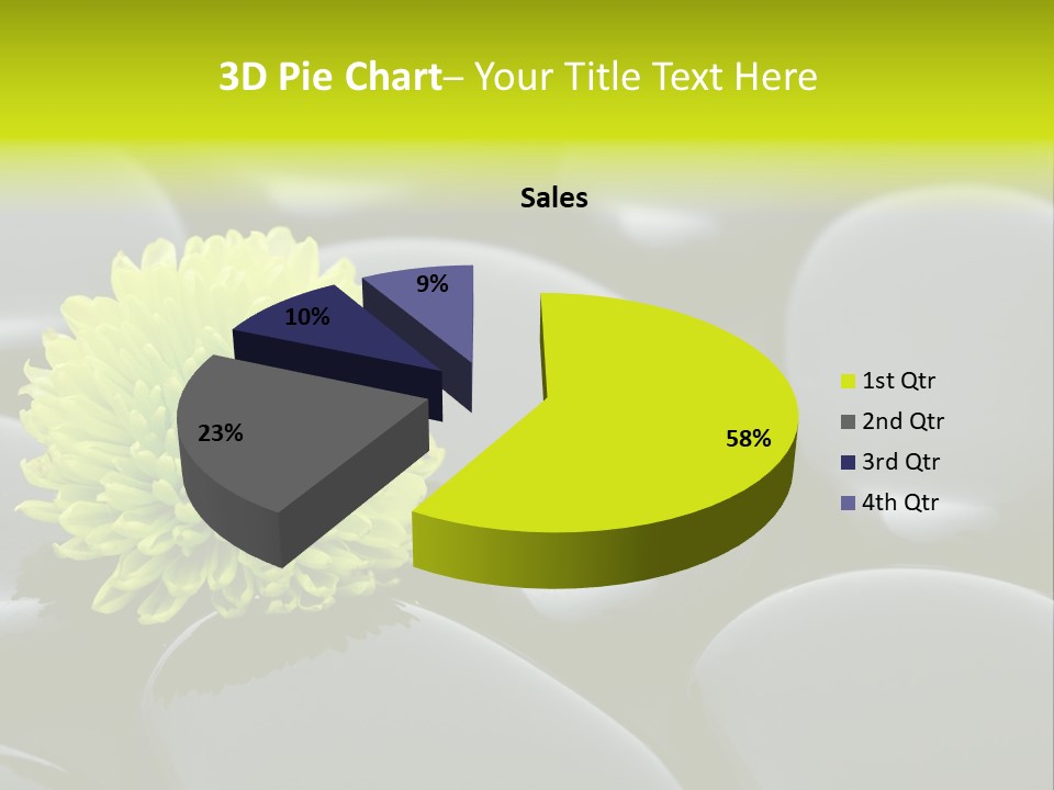 Tranquil Contrast Abstract PowerPoint Template