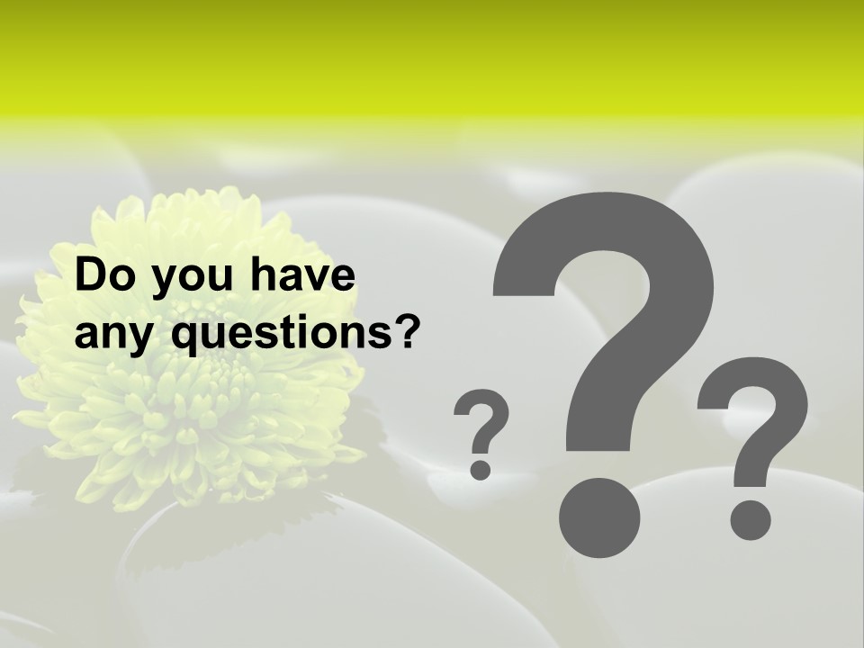 Tranquil Contrast Abstract PowerPoint Template