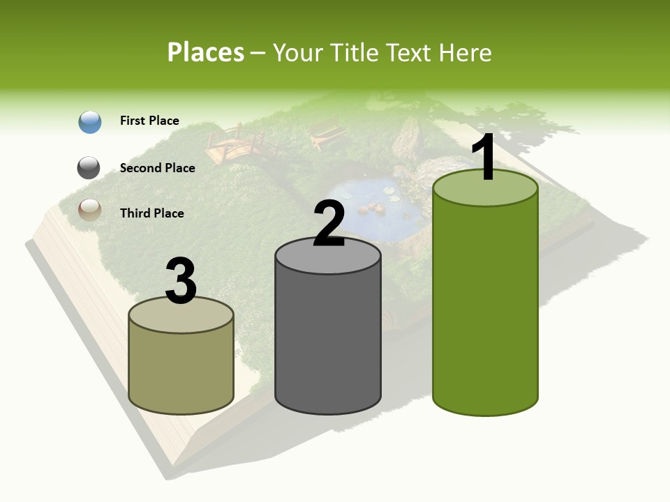 Literature Overgrown Nature PowerPoint Template