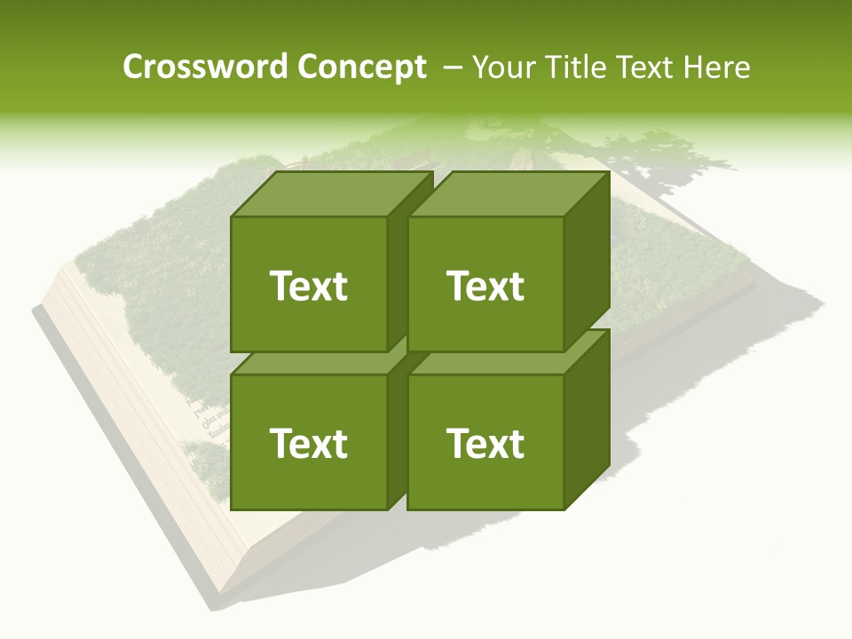 Literature Overgrown Nature PowerPoint Template