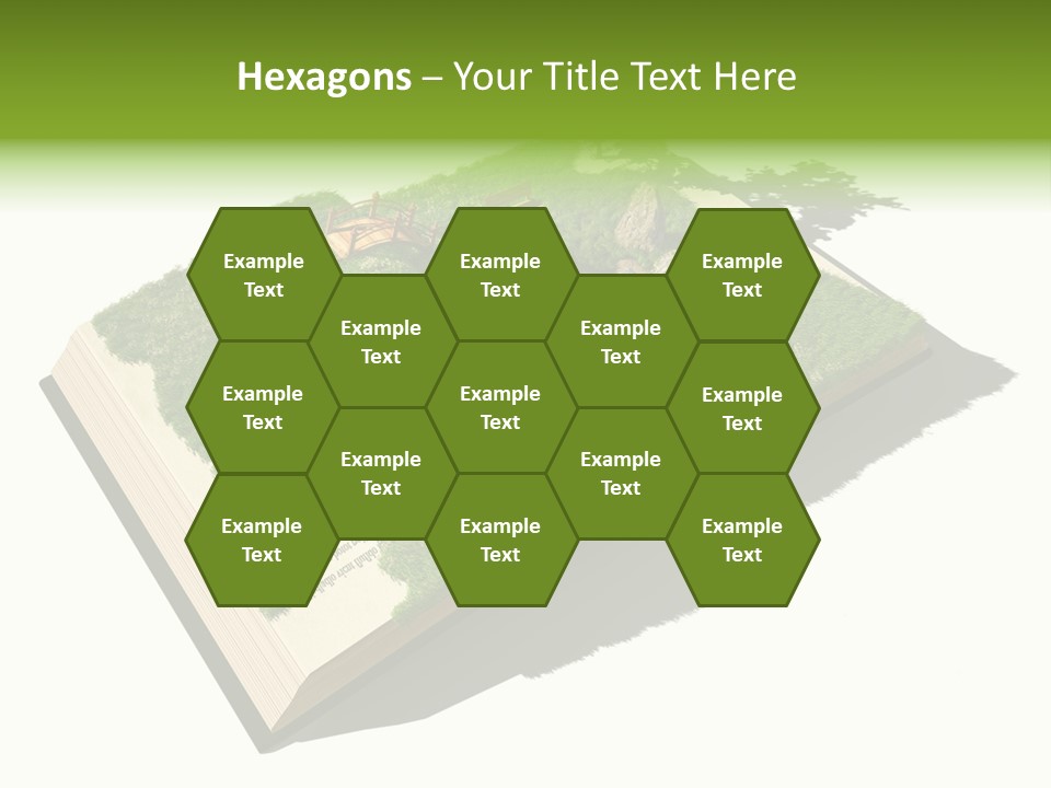 Literature Overgrown Nature PowerPoint Template