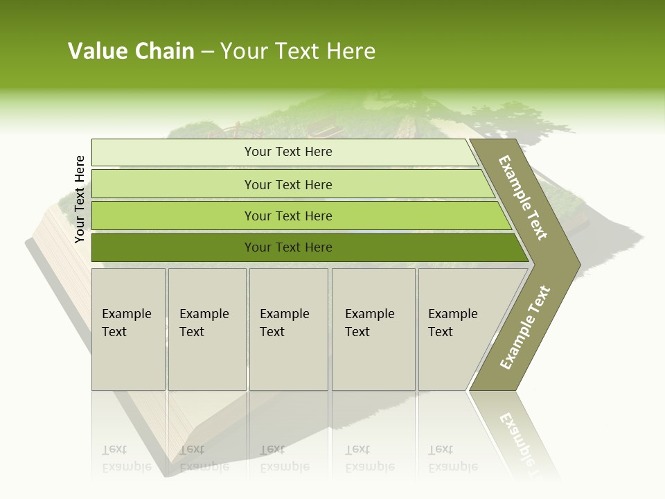 Literature Overgrown Nature PowerPoint Template