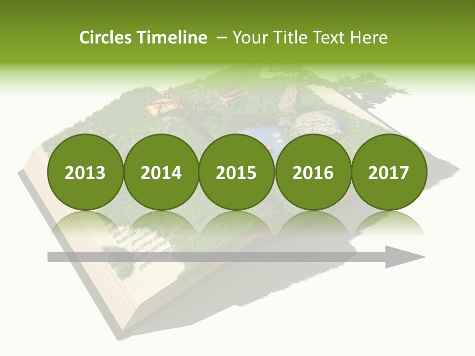 Literature Overgrown Nature PowerPoint Template