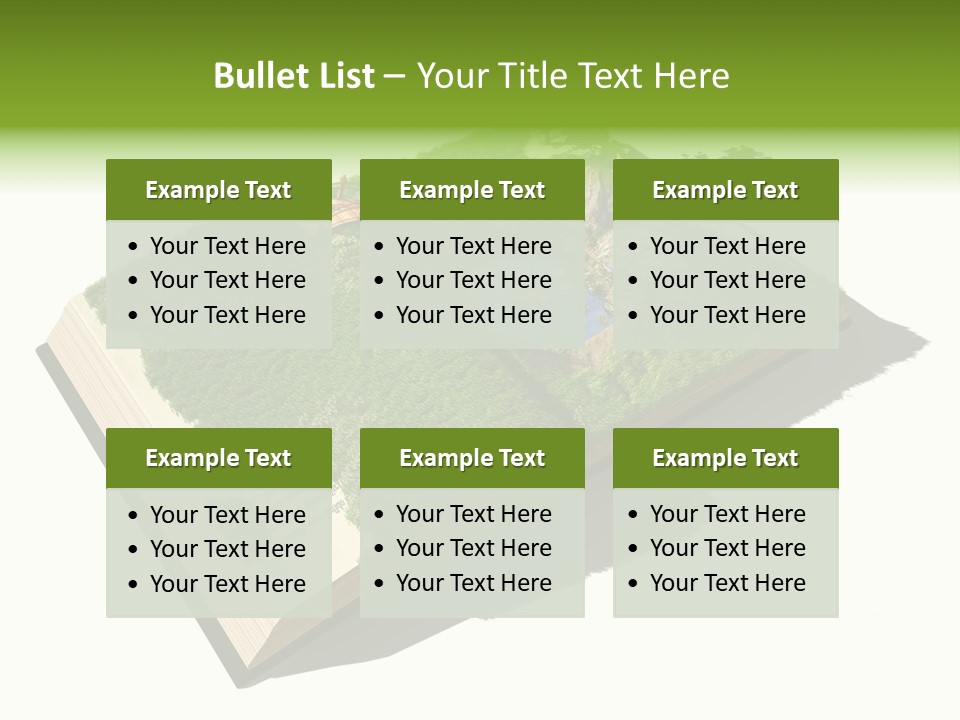 Literature Overgrown Nature PowerPoint Template