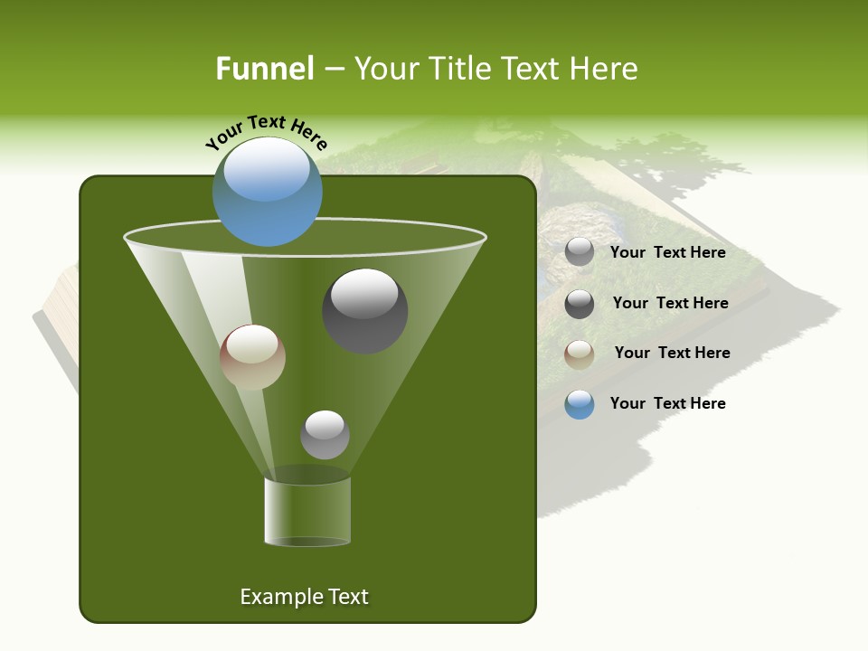 Literature Overgrown Nature PowerPoint Template