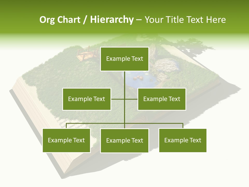 Literature Overgrown Nature PowerPoint Template