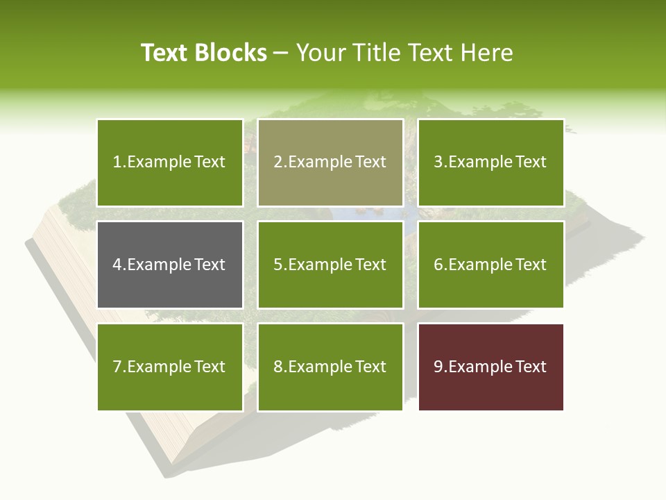 Literature Overgrown Nature PowerPoint Template