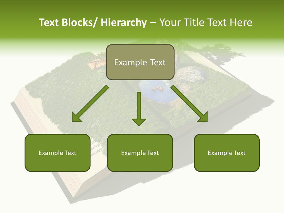 Literature Overgrown Nature PowerPoint Template