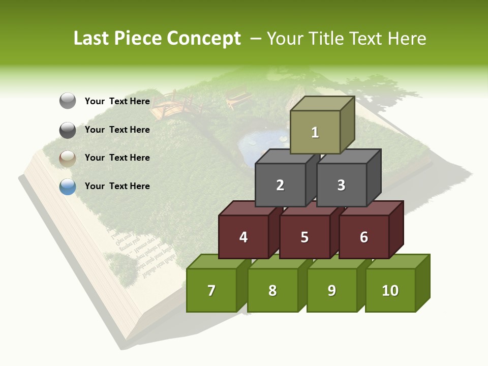 Literature Overgrown Nature PowerPoint Template