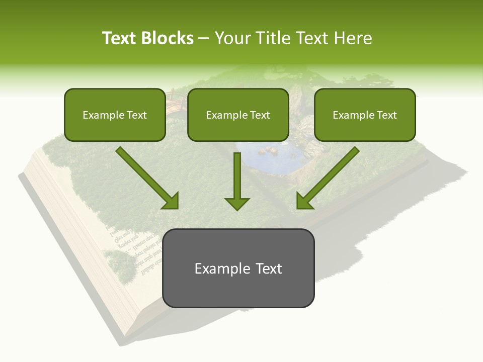 Literature Overgrown Nature PowerPoint Template